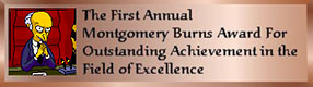 Burns Award
