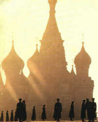 St. Basil early morning silhouette