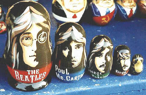 Beatles Nesting Dolls