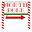 North Pole sign