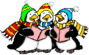 penguin carolers
